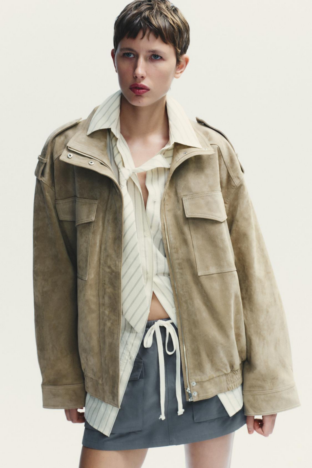 Veste Suede Isoria